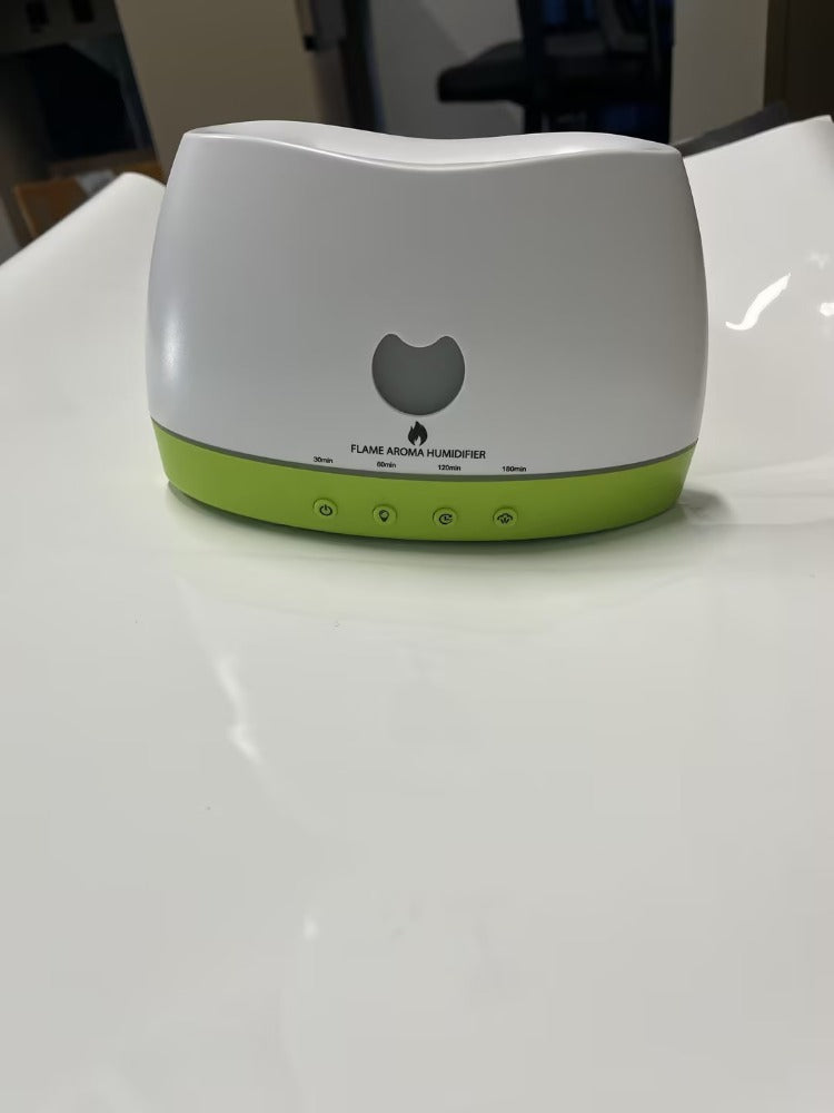 Flame effect diffuser -- Ambient glow, essential oils
