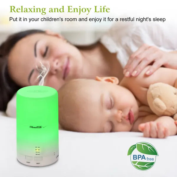 Cool mist humidifier -- Ultrasonic, aromatherapy ready