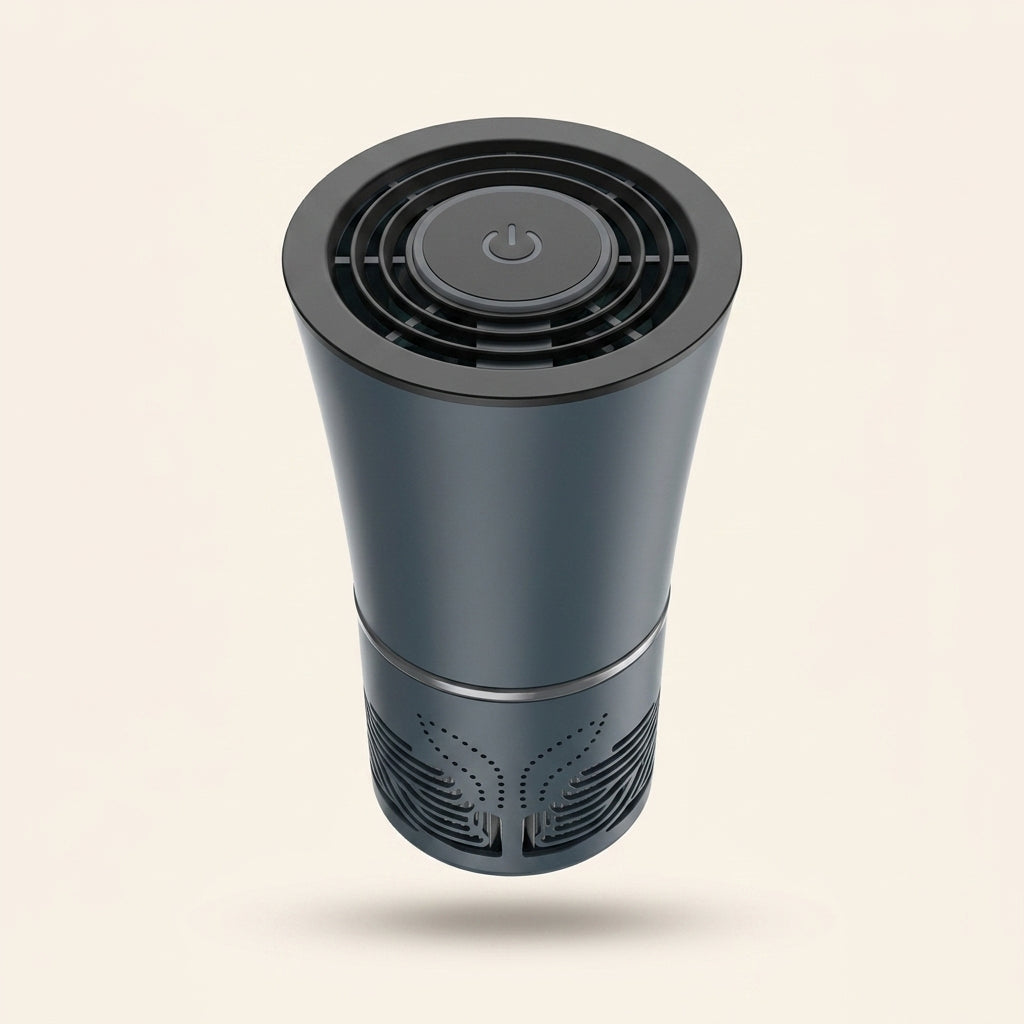 Desktop air purifier -- True HEPA, whisper quiet - BeeDazzler hero