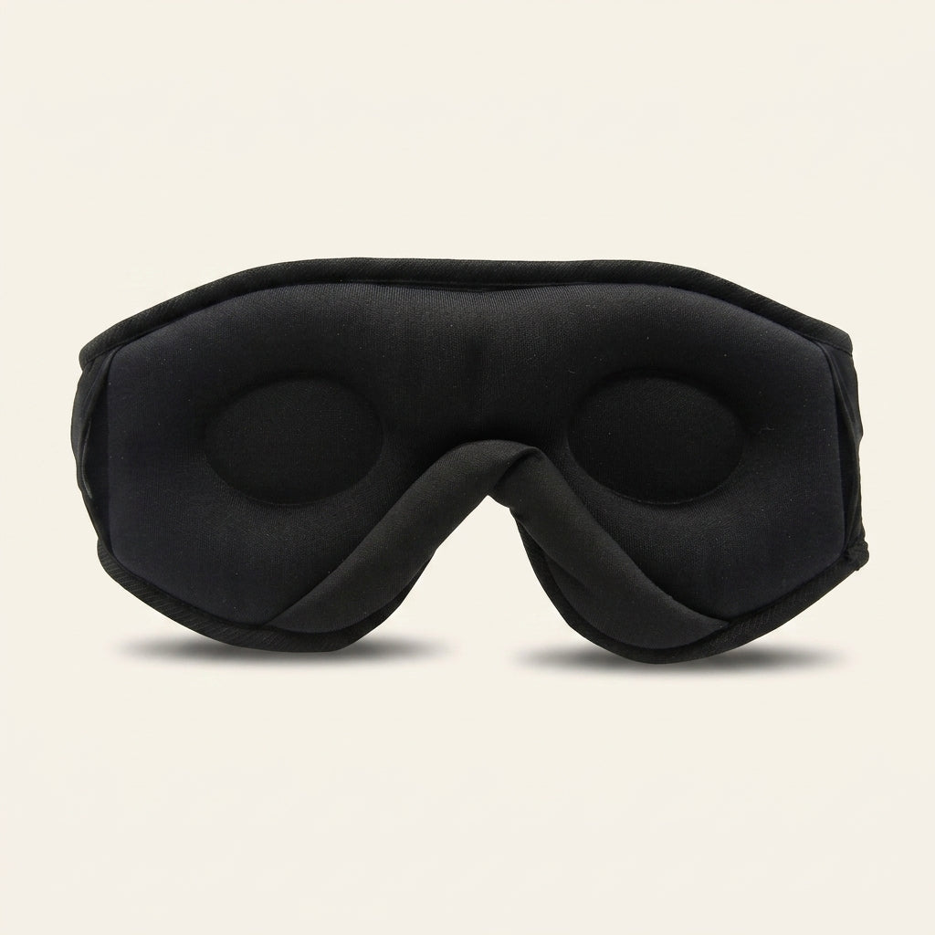 Bluetooth sleep mask -- Music, calls, total blacko - BeeDazzler hero