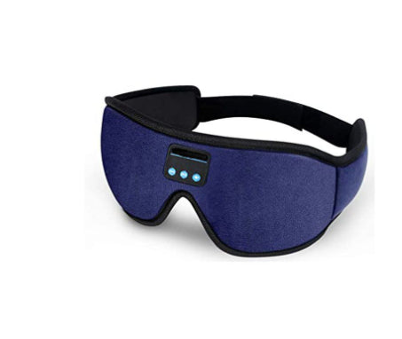 Bluetooth sleep mask -- Music, calls, total blackout