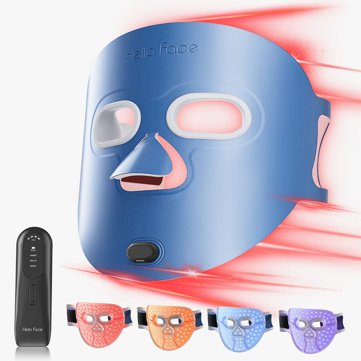 Red light therapy mask - features and design